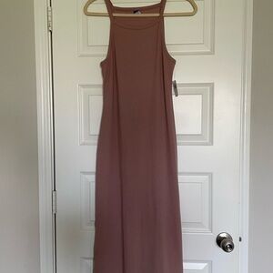 Old Navy Mauve Sleeveless Halter Sheath Dress